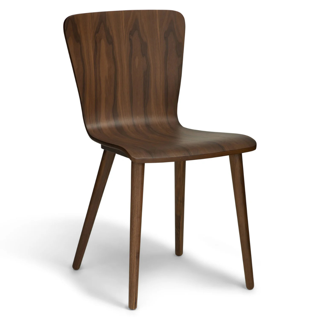 Mid-Century Modern Dining Chair - Walnut
