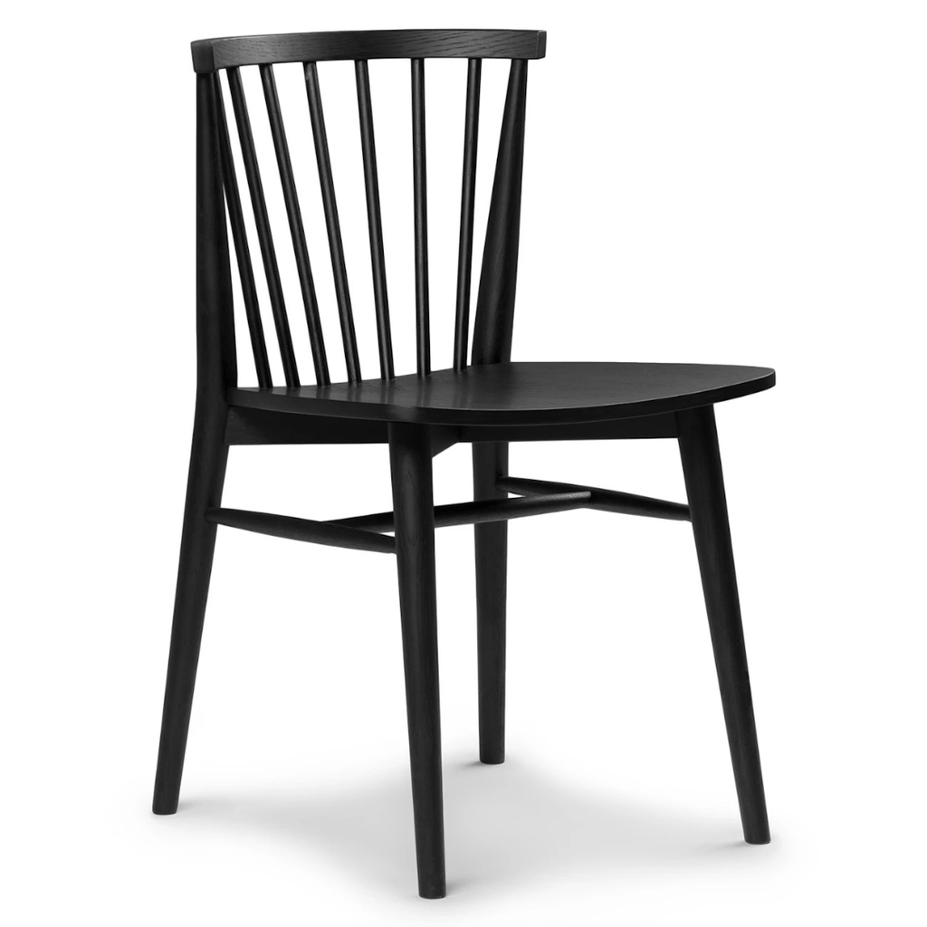 Wooden Dining Chair - Black