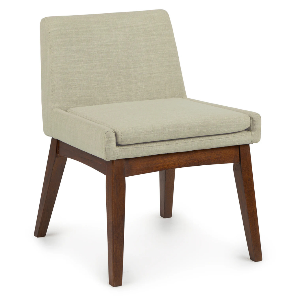 Mid-Century Modern Dining Chair - Antique Ivory