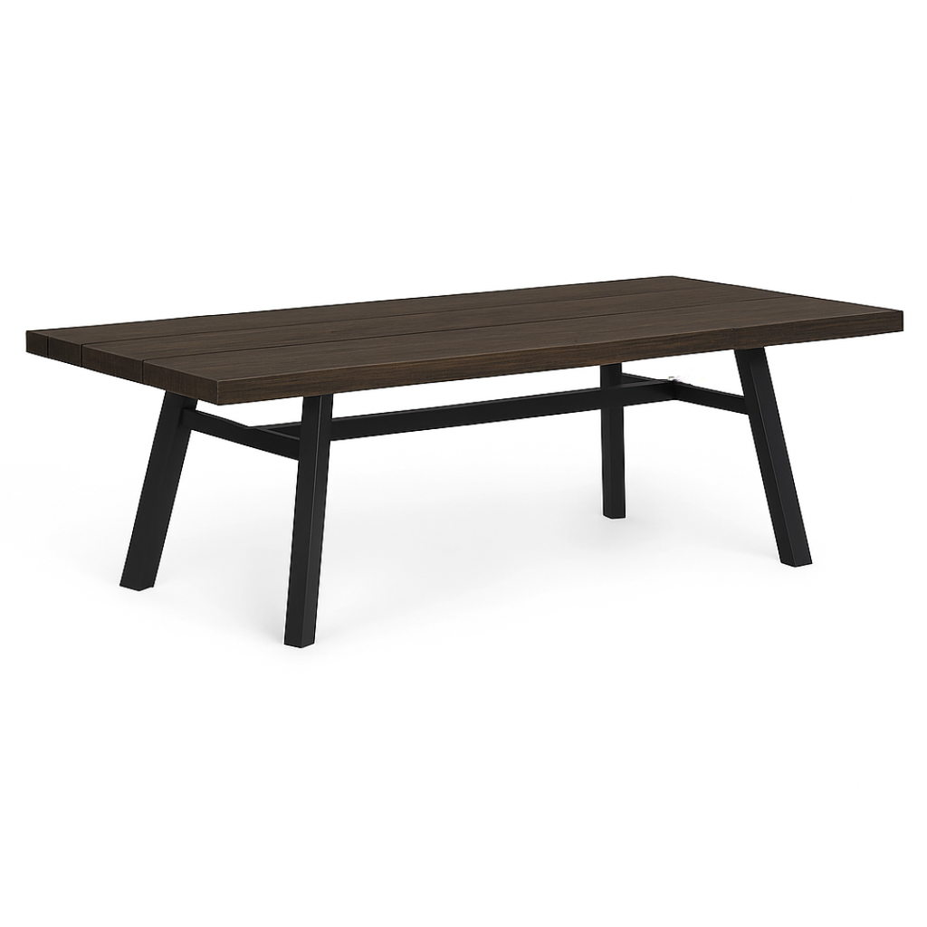 Outdoor Dining Table 94" - Vintage Brown