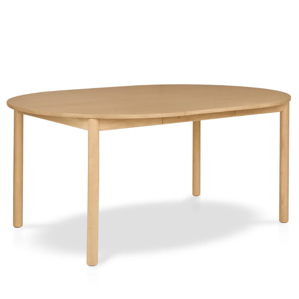 Extendable Oak Dining Table 48" - 67.75"
