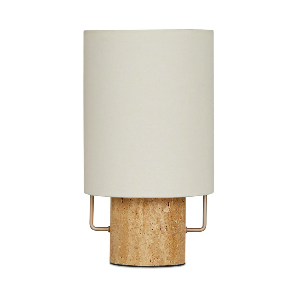 Table Lamp - Travertine