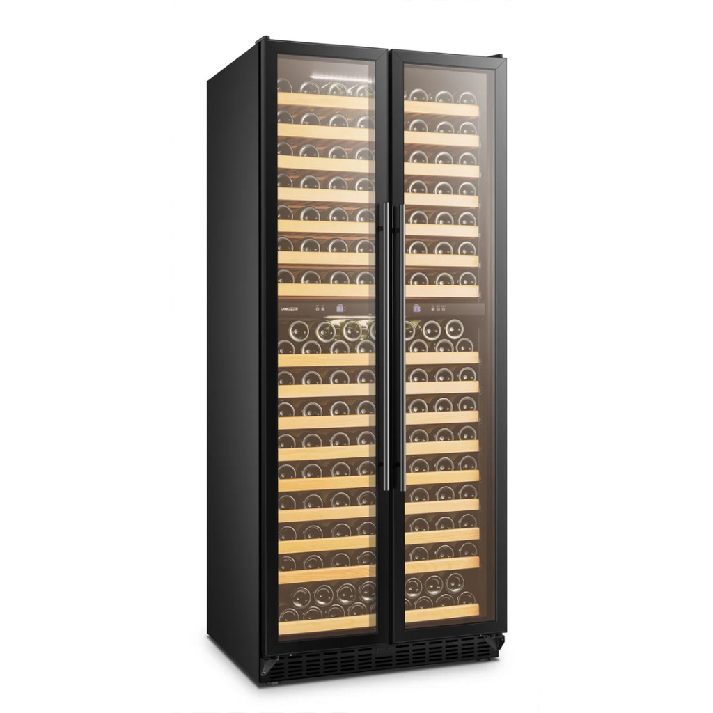 32" 255 Bottle Dual Zone Freestanding Wine Cooler