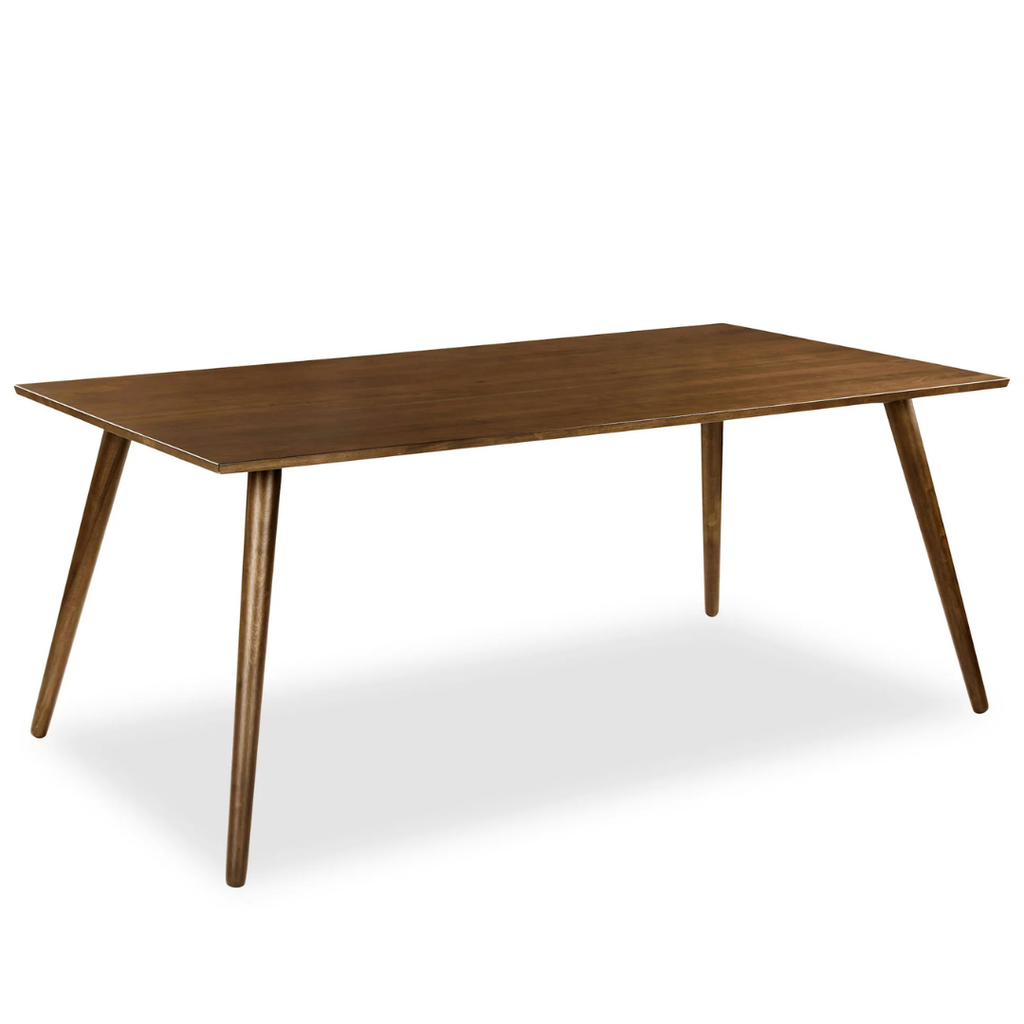 Mid-Century Modern 71" Dining Table - Walnut