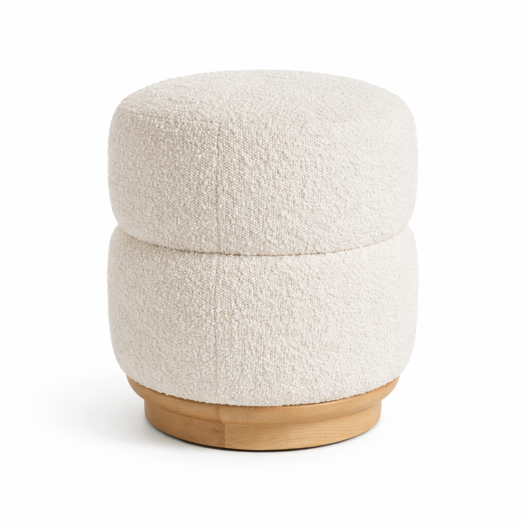 Boucle Pouf Ottoman