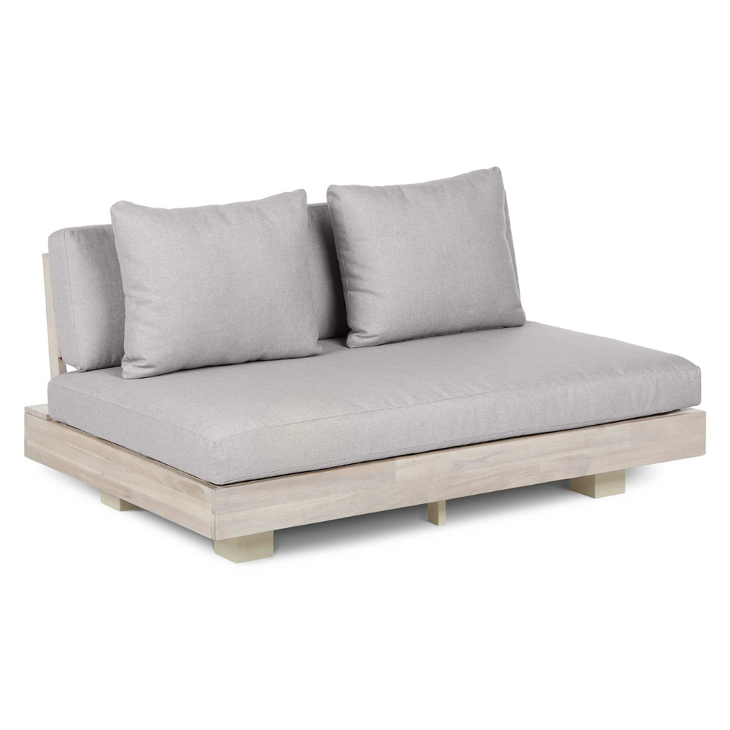Outdoor Low Loveseat 50" - Beach Sand