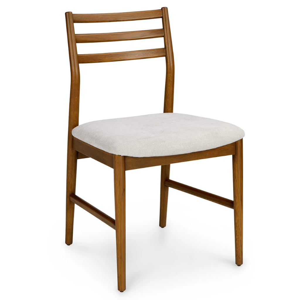 Dining Chair - Smoked Oak and Santolina Grey