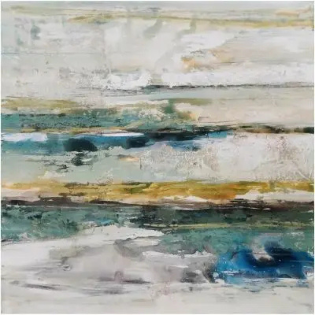 Aura Abstract Painting - Moe's Home Collection
