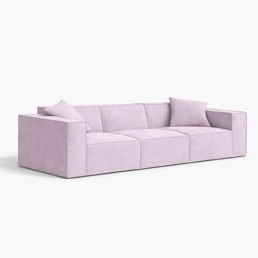 Modular Lounge Sofa - Berylium Blush