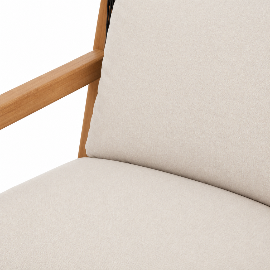 Acacia Outdoor Lounge Chair – Dravite Ivory