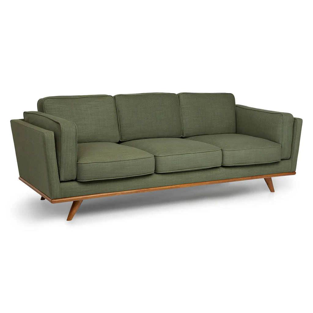 Heritage 90" Sofa - Olio Green
